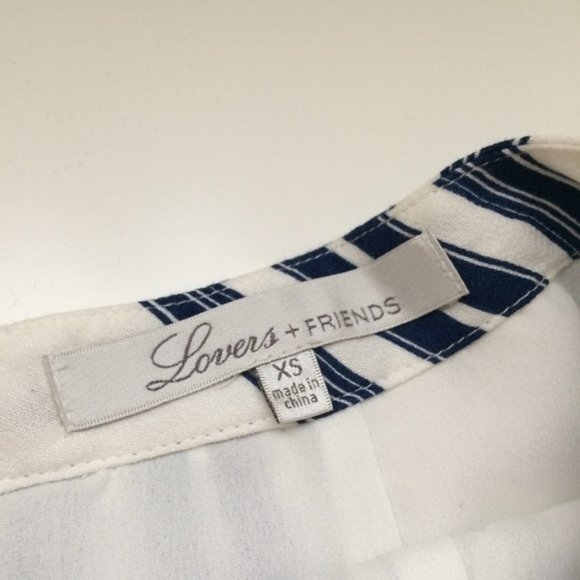 LAST CHANCE | Lovers + Friends Striped Flowy Skort - Picture 7 of 8